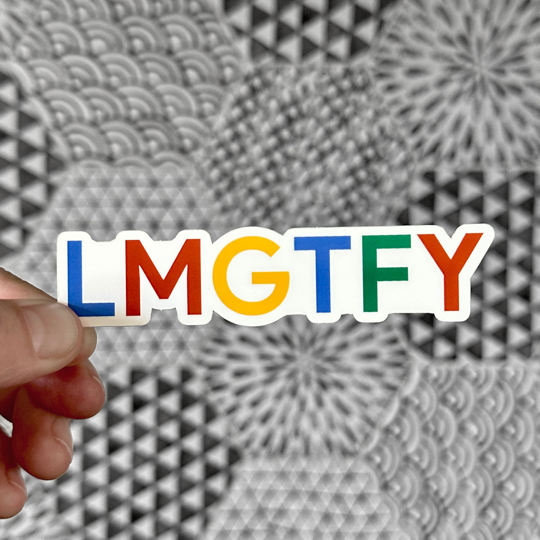 LMGTFY sticker